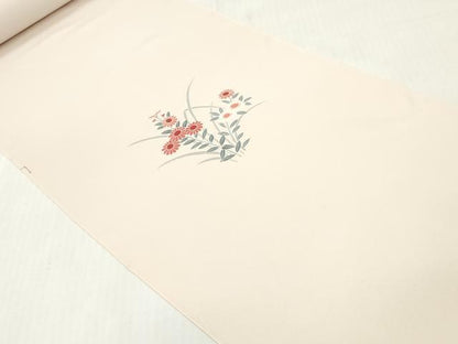 平和屋着物▼付下げ　反物　着尺　飾花文　暈し染め　逸品　未使用　DABG7274zy