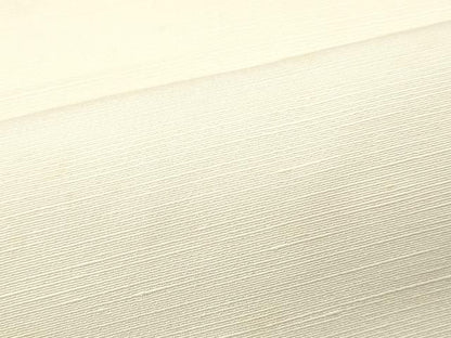 平和屋着物▼白生地　みその結城紬　反物　着尺　生成り色　逸品　未使用　DABG7375zy