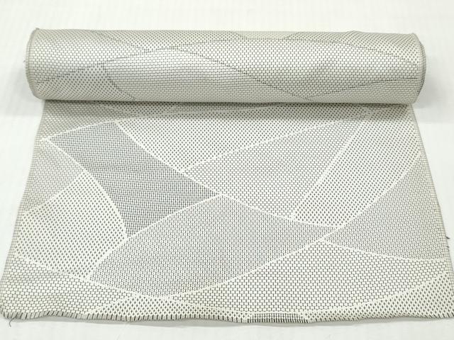 平和屋着物▼西陣　紬　反物　着尺　切嵌文様　逸品　未使用　DABG7377zy