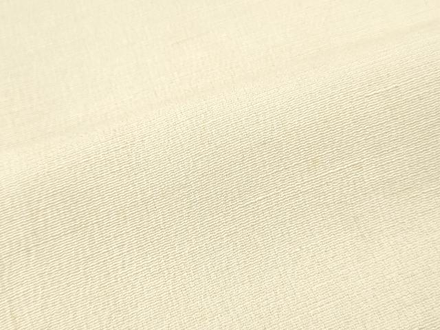 平和屋着物▼羽織・コート　白生地　反物　羽尺　生成り色　逸品　未使用　DABG7478zy