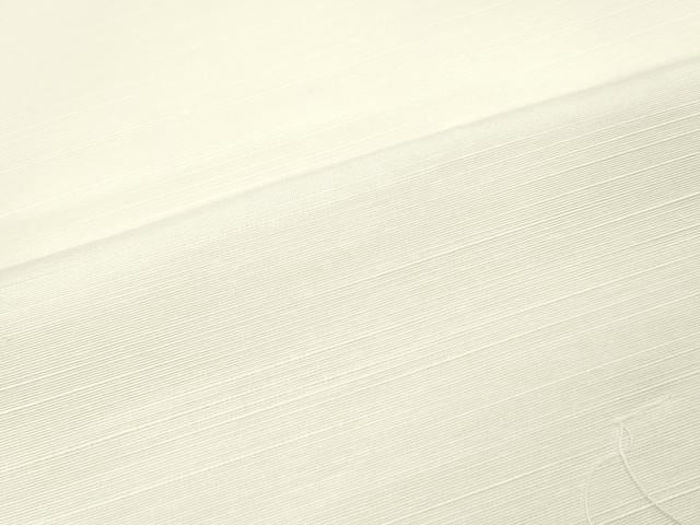平和屋着物▼白生地　浜紬　反物　着尺　生成り色　逸品　未使用　DABG7490zy