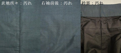 平和屋着物■男性　本場大島紬　総詰め　正絹　逸品　DABG7546ya