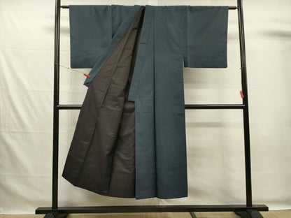 平和屋着物■男性　本場大島紬　総詰め　正絹　逸品　DABG7546ya