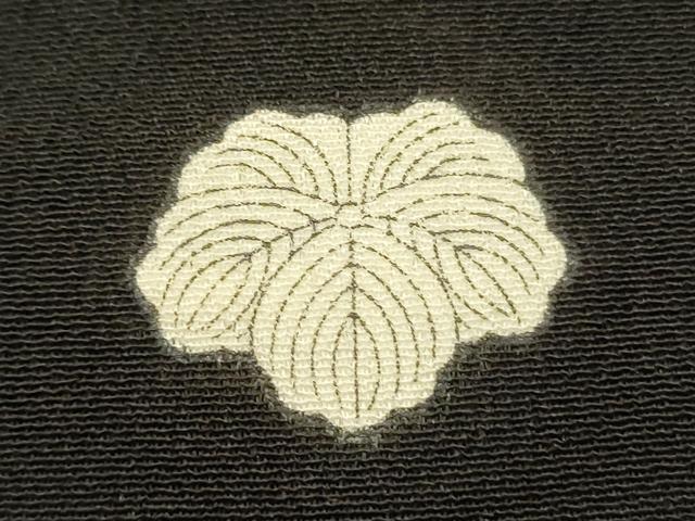 平和屋着物■豪華黒留袖　駒刺繍　牡丹　金彩　正絹　逸品　DABG7549ya