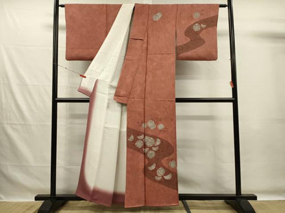 平和屋着物■訪問着　辻が花　正絹　逸品　DABG7559ya