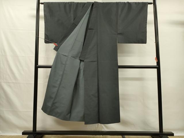 平和屋着物■男性　本場大島紬　80亀甲　総詰め　正絹　逸品　DABG7611ya