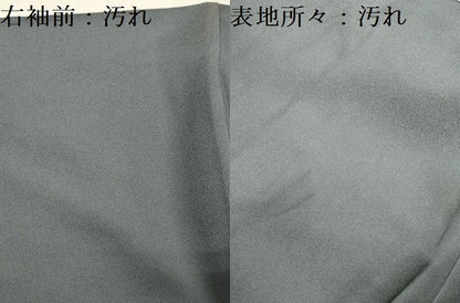 平和屋着物■訪問着　作家物　螺鈿　舞扇花文　暈し染め　金彩　正絹　逸品　DABG7637ya
