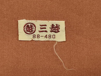 平和屋着物■上質な小紋　舞花文　三越扱い　正絹　逸品　DABG7659ya