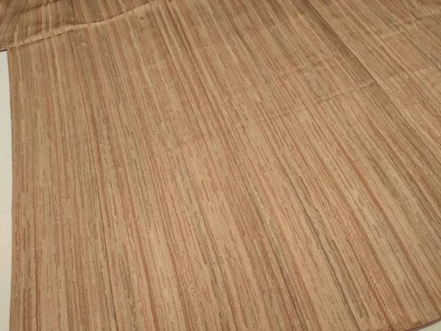 平和屋着物■上質な小紋　間道　正絹　逸品　DABG7676ya