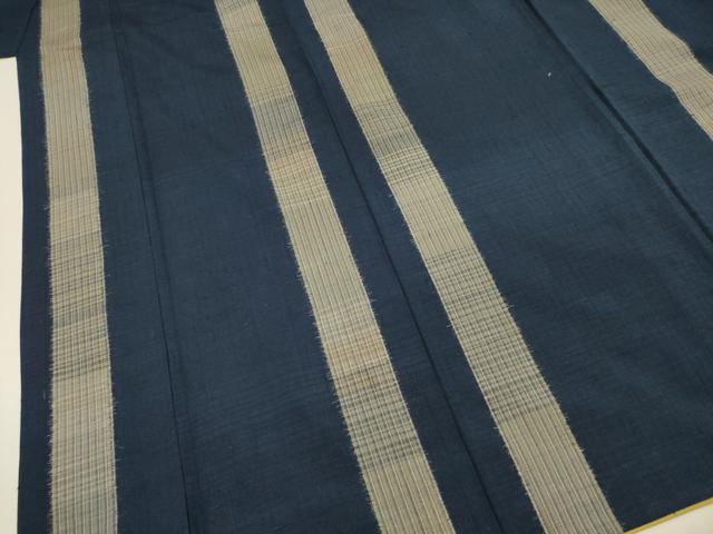 平和屋着物■上質な紬　間道　正絹　逸品　DABG7682ya