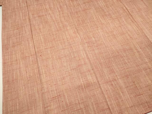 平和屋着物■楢沢紬　霞文　証紙付き　正絹　逸品　DABG7694ya