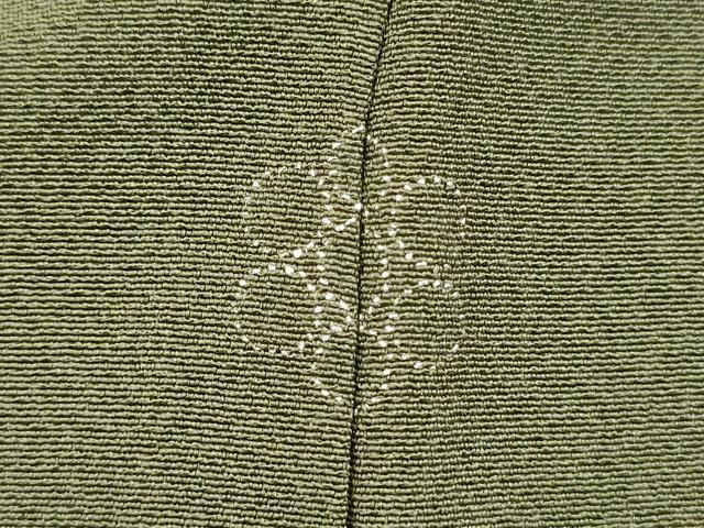 平和屋着物■上質な色無地　麹塵色　正絹　逸品　DABG7701ya