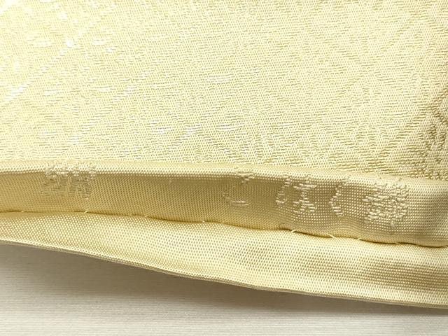 平和屋着物◎西陣　服部織物謹製　六通柄袋帯　平安人物文　こはく錦　金糸　正絹　逸品　DABG7725ya