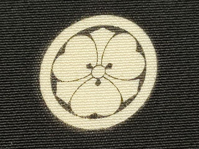 平和屋着物■豪華黒留袖　作家物　駒刺繍　飛鶴花車文　金彩　正絹　逸品　DABG7845ya