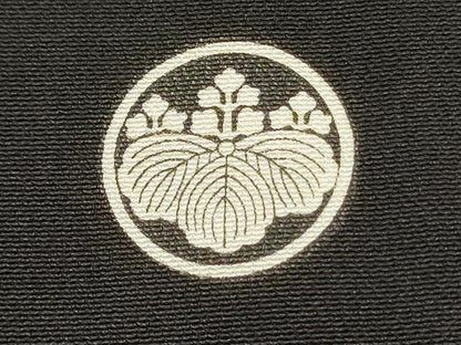 平和屋着物■豪華黒留袖　刺繍　御所車花文　暈し染め　金銀彩　正絹　逸品　DABG7846ya