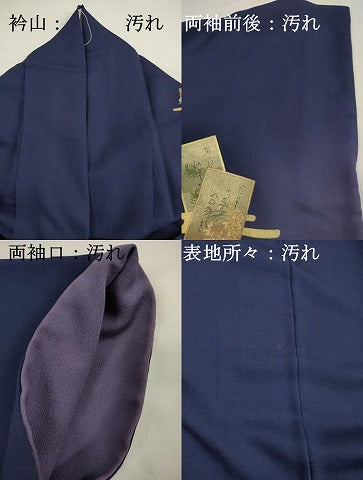 平和屋着物■訪問着　かるた　詩歌　暈し染め　金彩　正絹　逸品　DABG7850ya