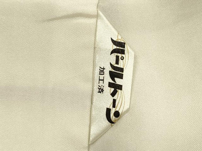平和屋着物■上質な小紋　総絞り　枝葉文　正絹　逸品　DABG7876ya