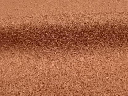 平和屋着物■本草木染作家　瑞寶　色無地　霞地紋　駱駝色　正絹　逸品　DABG7944ya