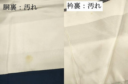 平和屋着物■江戸小紋　鮫小紋柄　正絹　逸品　DABG7950ya