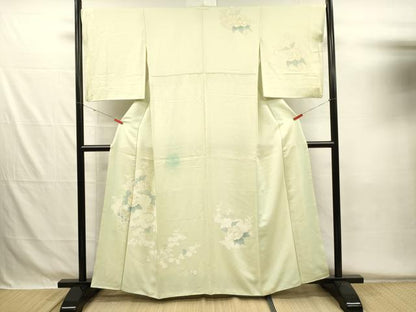 平和屋着物■訪問着　刺繍　飾花文　金彩　やまと誂製　正絹　逸品　DABG7965ya