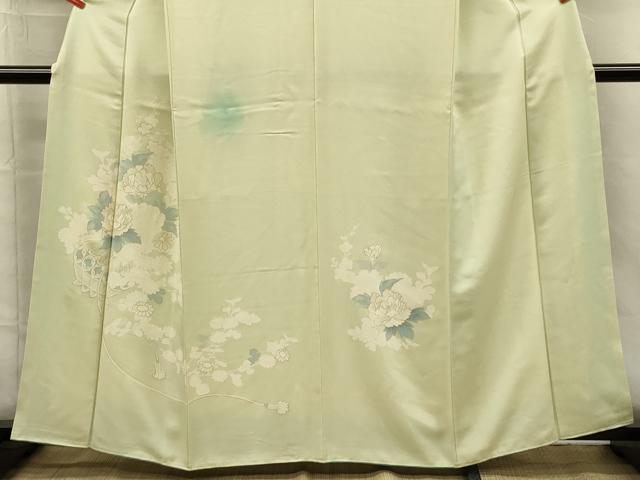 平和屋着物■訪問着　刺繍　飾花文　金彩　やまと誂製　正絹　逸品　DABG7965ya