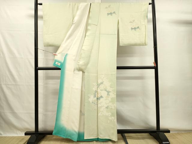 平和屋着物■訪問着　刺繍　飾花文　金彩　やまと誂製　正絹　逸品　DABG7965ya