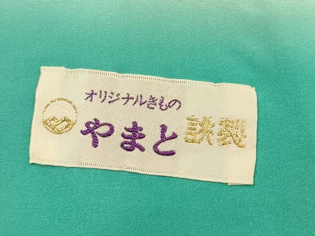 平和屋着物■訪問着　刺繍　飾花文　金彩　やまと誂製　正絹　逸品　DABG7965ya