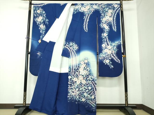 平和屋着物●豪華振袖　作家物　絞り　辻が花　暈し染め　正絹　逸品　DABG8204ps