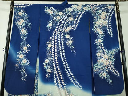 平和屋着物●豪華振袖　作家物　絞り　辻が花　暈し染め　正絹　逸品　DABG8204ps