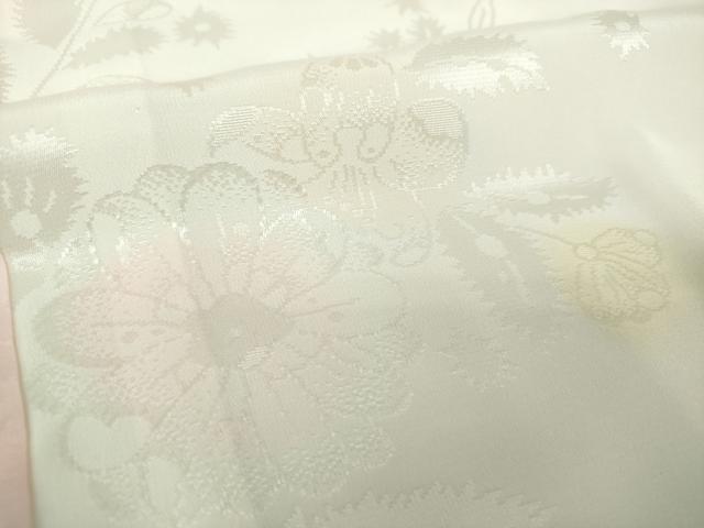 平和屋着物●振袖用長襦袢　無双仕立て　辻が花地紋　暈し染め　正絹　逸品　未使用　DABG8209ps