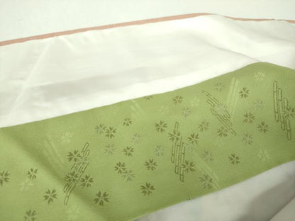 平和屋着物●訪問着　作家物　駒刺繍　絞り　吉祥花文　金彩　正絹　逸品　DABG8235ps