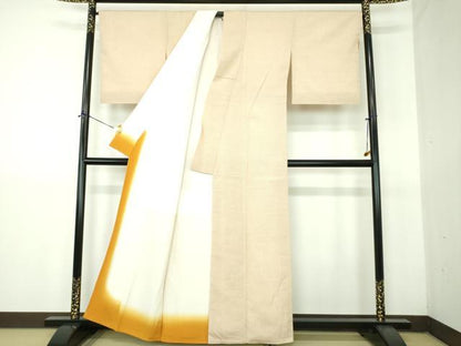 平和屋着物●本塩沢　蚊絣　正絹　逸品　未使用　DABG8242ps