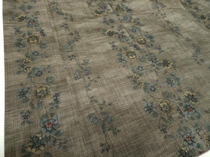 平和屋着物●本場大島紬　7マルキ　花間道　正絹　逸品　DABG8248ps