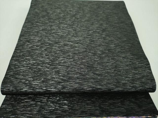 平和屋着物▼両面　六通柄袋帯　流水文　金糸　正絹　逸品　DABG8326ps