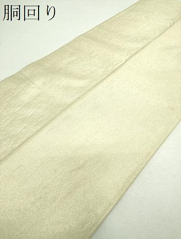 平和屋着物▼綴れ　太鼓柄袋帯　破れ色紙重ね花文　金銀糸　正絹　逸品　DABG8382ps