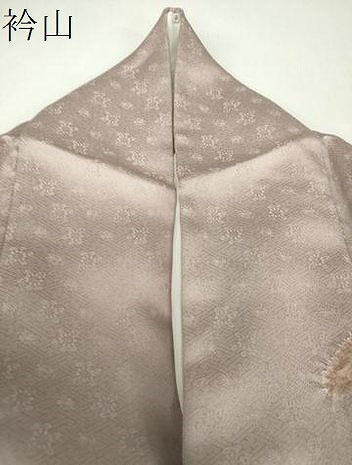 平和屋着物●訪問着　絞り　流水桜　飾花文　金彩　正絹　逸品　DABG8426ps
