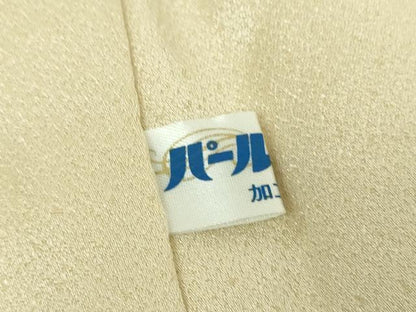 平和屋着物●訪問着　駒刺繍　地紙吉祥花文　暈し染め　金彩　正絹　逸品　DABG8433ps
