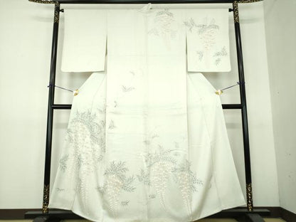 平和屋着物●訪問着　藤花房　金彩　正絹　逸品　DABG8434ps