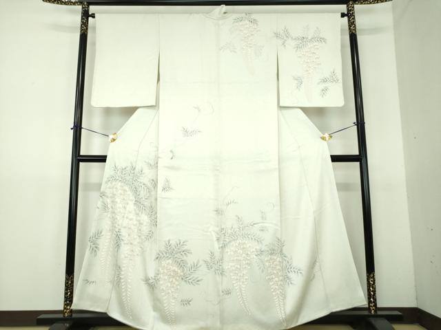 平和屋着物●訪問着　藤花房　金彩　正絹　逸品　DABG8434ps