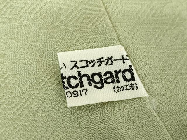 平和屋着物●訪問着　駒刺繍　飛鶴浜松舟文　暈し染め　金彩　正絹　逸品　DABG8450ps
