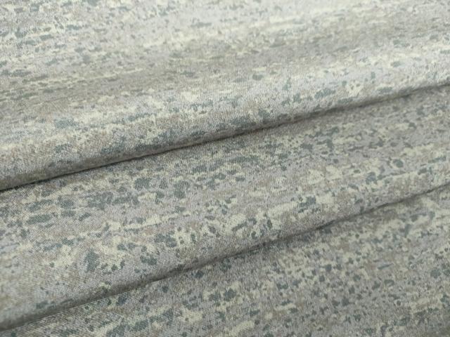 平和屋着物●上質な小紋　霞文　正絹　逸品　未使用　DABG8471ps