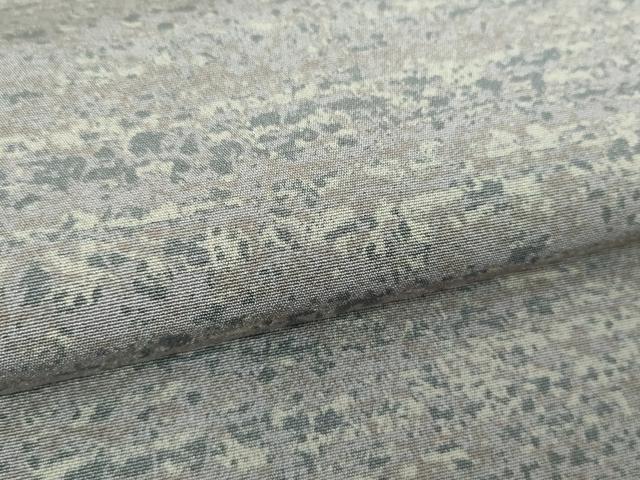 平和屋着物●上質な小紋　霞文　正絹　逸品　未使用　DABG8471ps