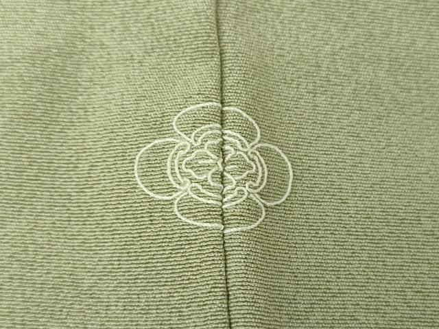 平和屋着物●訪問着　刺繍　流水吉祥花文　金彩　正絹　逸品　DABG8473ps