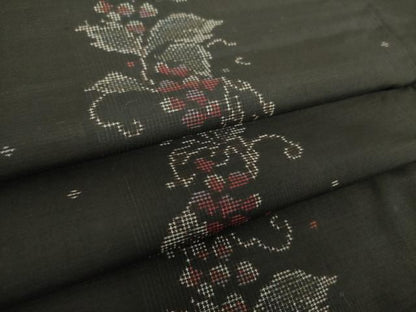 平和屋着物●本場大島紬　9マルキ　花間道　正絹　逸品　DABG8503ps