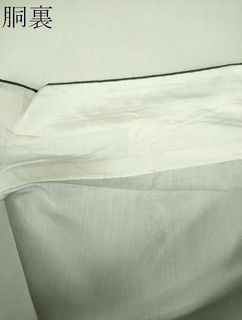平和屋着物●結城紬　色無地　虫襖色　正絹　逸品　未使用　DABG8508ps
