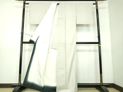 平和屋着物●上質な紬　100亀甲　総詰め　正絹　逸品　未使用　DABG8516ps