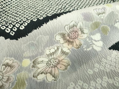 平和屋着物●訪問着　作家物　辻が花　金彩　正絹　逸品　DABG8522ps