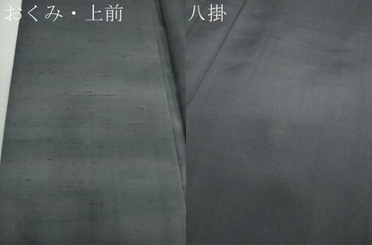 平和屋着物●石川県指定無形文化財　牛首紬　白山工房　手織り　訪問着　霞文　正絹　逸品　DABG8528ps