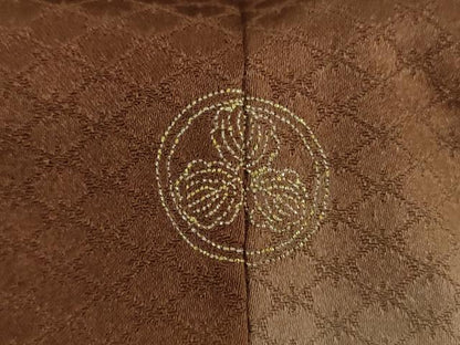 平和屋着物●訪問着　駒刺繍　枝垂れ桜　吉祥花熨斗文　暈し染め　金彩　正絹　逸品　DABG8540ps