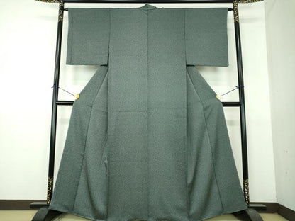 平和屋着物●江戸小紋　吉祥柄　正絹　逸品　未使用　DABG8546ps
